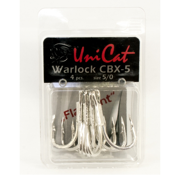 Гачки сомові UNI CAT Warlock CBX-5 Size 5\0 (4 шт.)