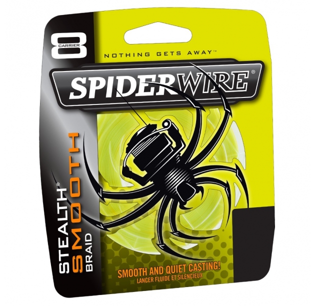 Плетений шнур Spiderwire STLTH Smooth8 0.06mm 15lb 150m yellow